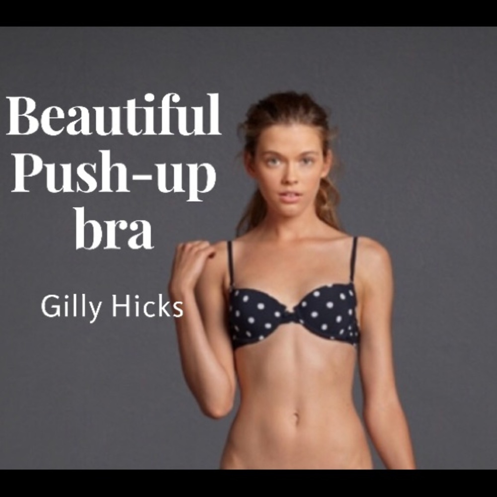 Beautiful Gilly Hicks push-up bra.